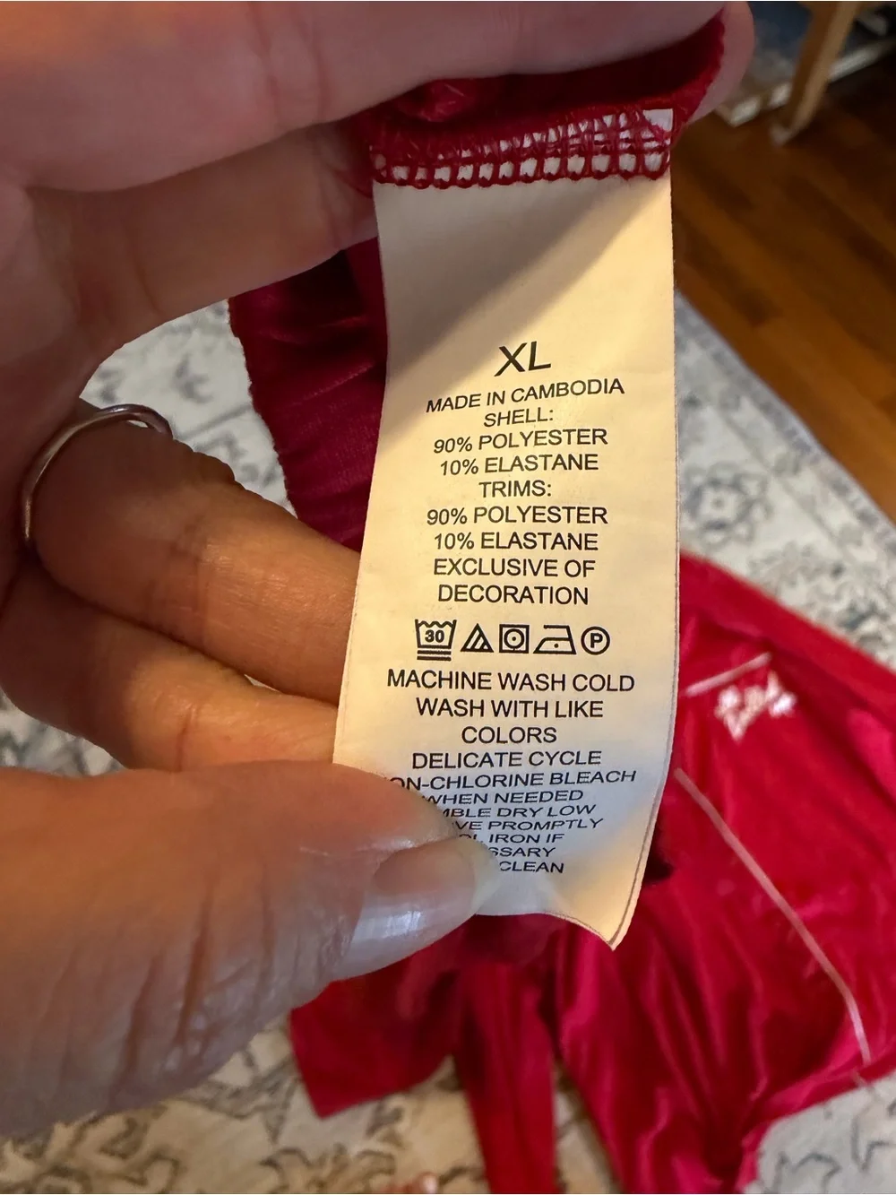 Kate Spade All Dolled Up Red Pajama Set XL Super Soft Lounge PJs